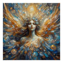 Angel meines glänzenden Posters