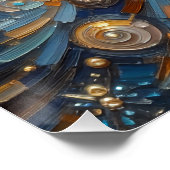 Angel meines glänzenden Posters Poster (Ecke)