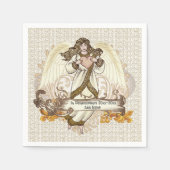 Angel Memorial napkins Serviette (Vorderseite)