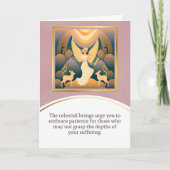 angel message egypt  happy birthday karte (Vorderseite)