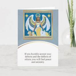 angel message egypt happy birthday karte