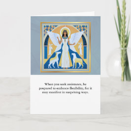 angel message egypt happy birthday karte