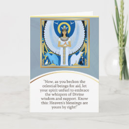 angel message egypt happy birthday karte