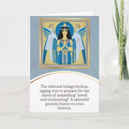 angel message egypt happy birthday karte