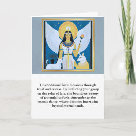 angel message egypt happy birthday karte