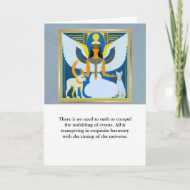 angel message egypt happy birthday karte