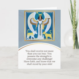 angel message egypt happy birthday karte