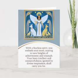 angel message egypt happy birthday karte