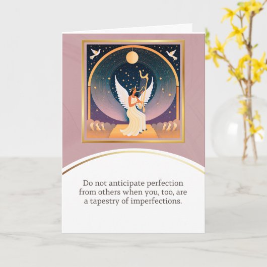 angel message egypt  happy birthday karte (Gelbe Blume)