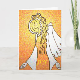 Angel Messenger Feiertagskarte