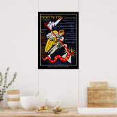 Angel Michael Poster (Küche)