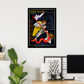 Angel Michael Poster (Heimbüro)