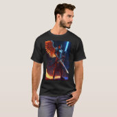 Angel Miguel: Ein Celestial Design von Grace und L T-Shirt (Vorne ganz)