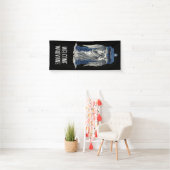 Angel mit Blue Police Box 1 Banner (Insitu)