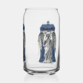 Angel mit Blue Police Box 1 Dosenglas (Rückseite)