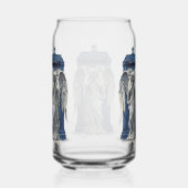 Angel mit Blue Police Box 1 Dosenglas (Rechts)