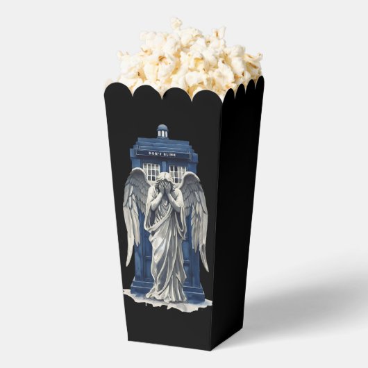 Angel mit Blue Police Box 1 Geschenkschachtel (Geplatzt)