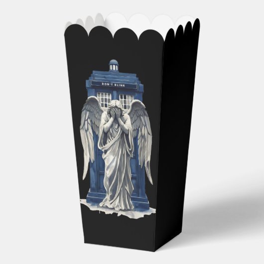 Angel mit Blue Police Box 1 Geschenkschachtel (Vorderseite)