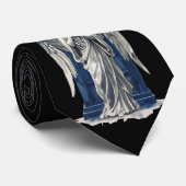 Angel mit Blue Police Box 1 Krawatte (Gerollt)