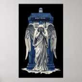 Angel mit Blue Police Box 1 Poster (Vorne)