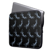 Angel mit Flügeln Laptopschutzhülle (Vorderseite Links)