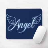 Angel mit Flügeln Mousepad (Mit Mouse)