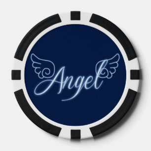Angel mit Flügeln Pokerchips