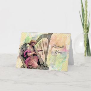 Angel mit Harp Danke