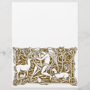 Angel mit Harp Flyer