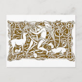 Angel mit Harp Postkarte (Vorderseite)