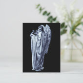 Angel mit Lyre Postkarte (Stehend Vorderseite)