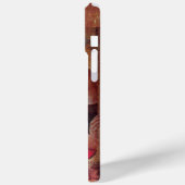 ANGEL MIT PINKWEISSEN ROSEN Case-Mate iPhone HÜLLE (Rückseite / Links)