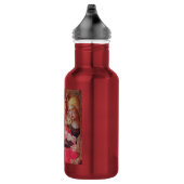 ANGEL MIT ROSE EDELSTAHLFLASCHE (Rechts)