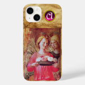 ANGEL MIT ROSE MONOGRAM Case-Mate iPhone HÜLLE (Rückseite)