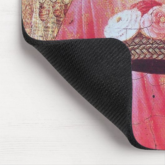 ANGEL MIT ROSE MOUSEPAD (Ecke)