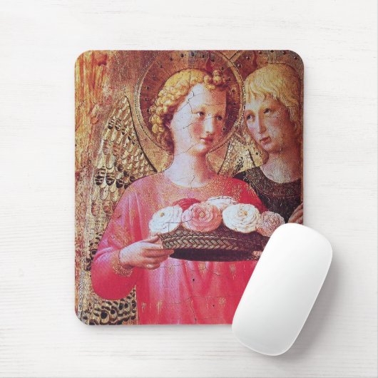 ANGEL MIT ROSE MOUSEPAD (Mit Mouse)