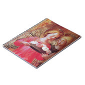 ANGEL MIT ROSE NOTIZBLOCK (Linke Seite)