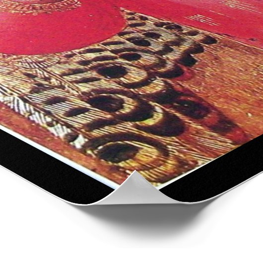 ANGEL MIT ROSE POSTER (Ecke)