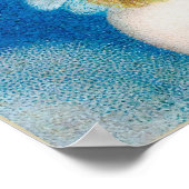 Angel mit Stars Chrismas Poster (Ecke)