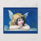 Angel mit Stars Chrismas Postkarte (Vorderseite)