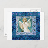 Angel mit Trumpet Postkarte (Vorne/Hinten)