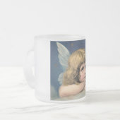 Angel mit Wings Mattglastasse (Vorderseite Links)