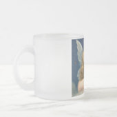 Angel mit Wings Mattglastasse (Links)