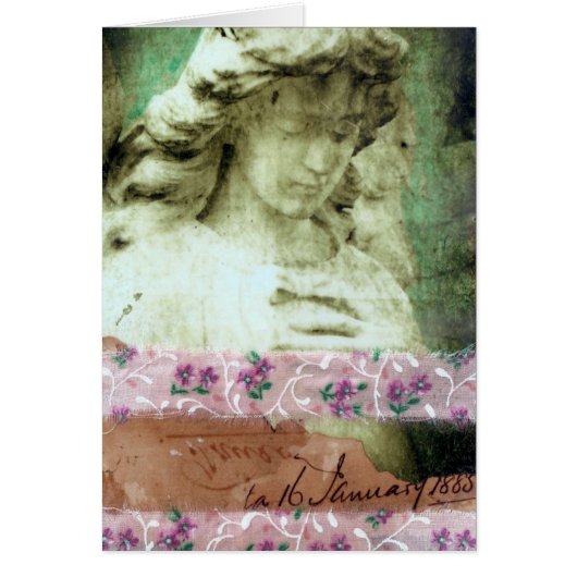 Angel Mixed Media Collage (Vorne)