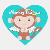 Angel Monkey Stickers (Vorderseite)