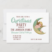 Angel Moon Painting Einladung (Vorderseite)