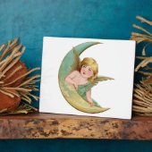 Angel Moon Painting Fotoplatte (Seite)