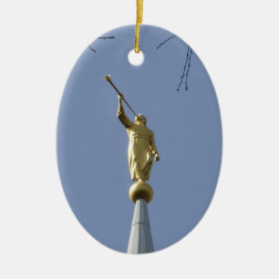 Angel Moroni Keramik Keramik Ornament