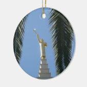 Angel Moroni Keramik Ornament (Links)