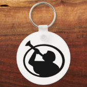 Angel Moroni™ LDS Schlüsselkette Schlüsselanhänger (Vorderseite)